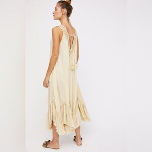 Free People | Dreams of Bali Maxi Dress | Ivory | Medium